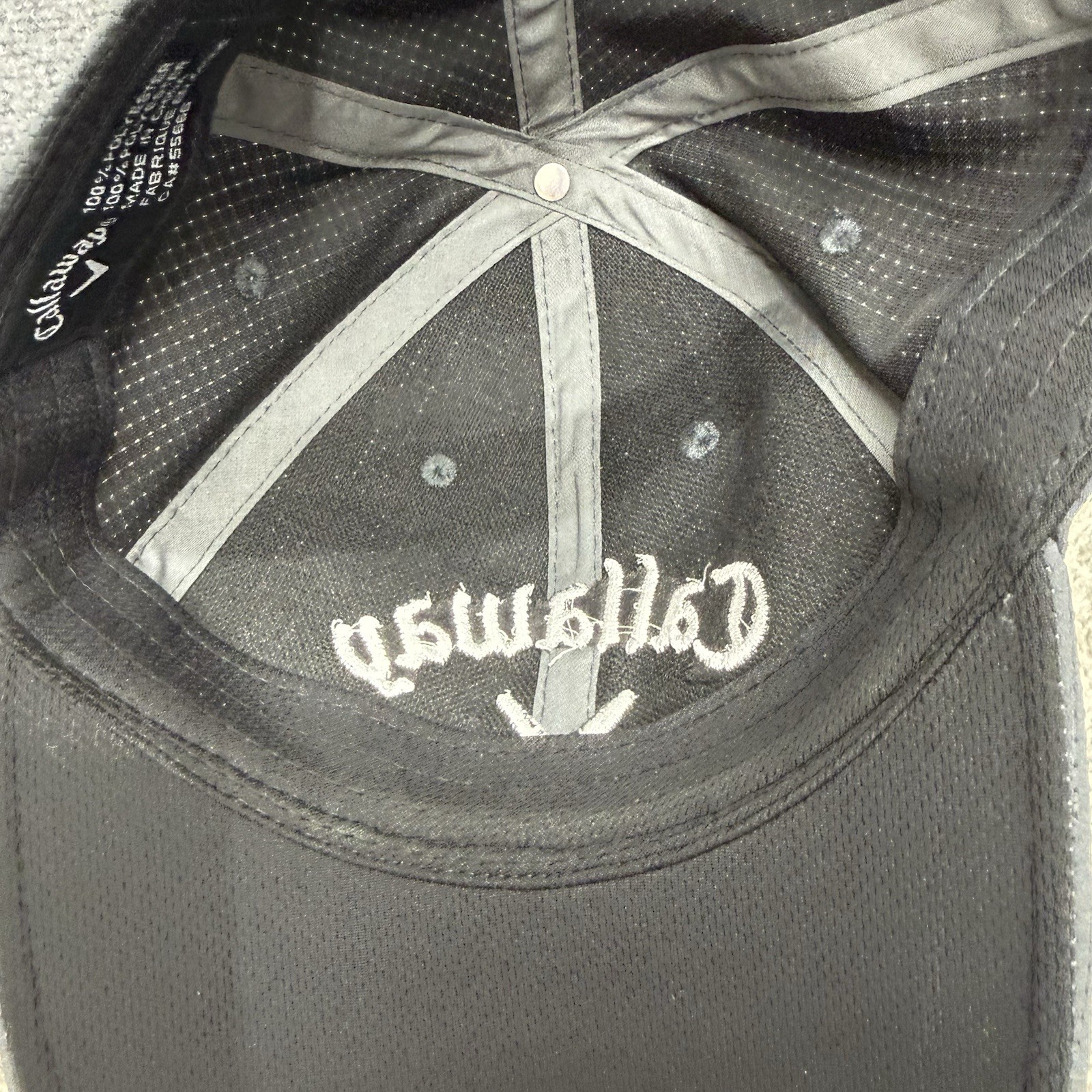 Callaway Epic Flash Golf hat cap Apex Chrome Odyssey Soft gray strapback