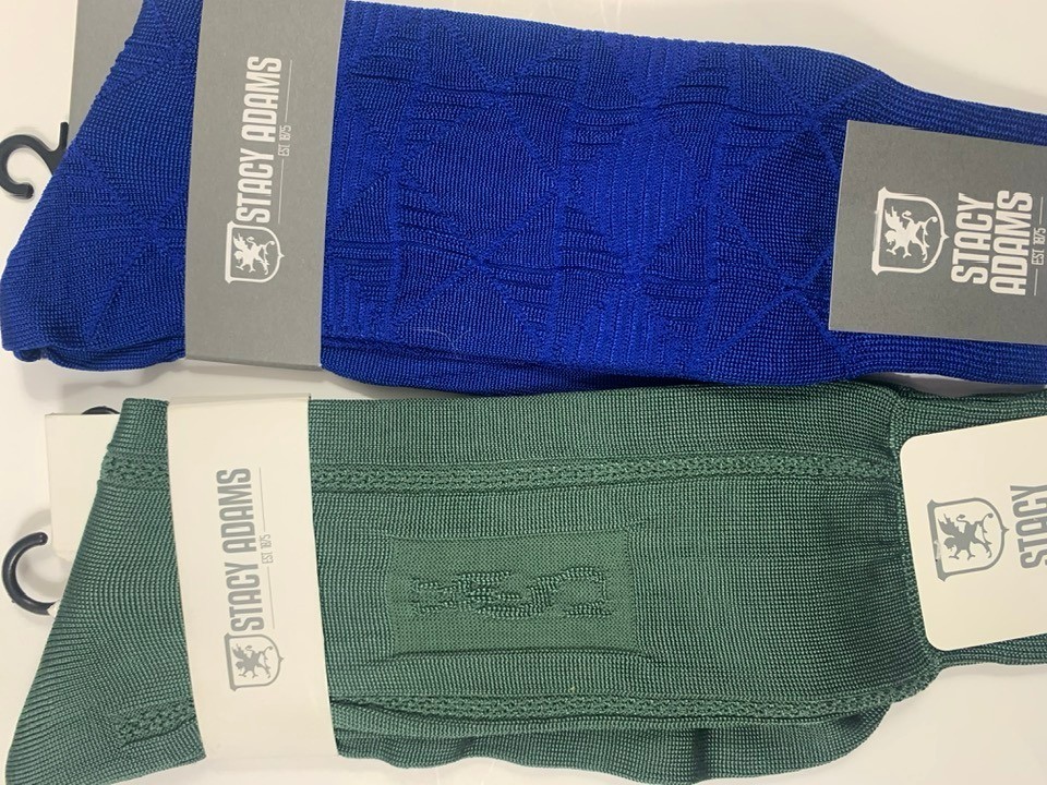 🔥🔥🔥 New Stacy Adams Silky Dress Socks + 🎁🎁 Free Gift - Free Dress Socks!