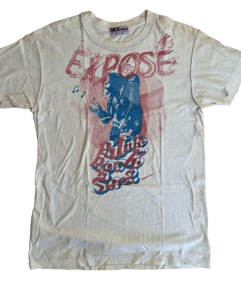 SEX Seditionaries Original Vintage Punk T-Shirt Rare M-L