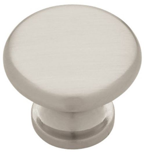 1-3/16" Modern Individual Classic Knob Satin Nickel
