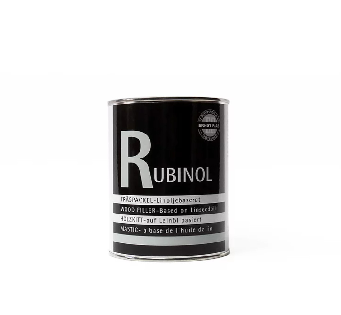 Rubinol Putty - Linseed Oil Wood Filler 1.5kg