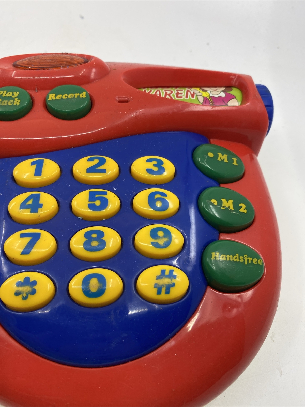 Kool Toyz Real Recording Phone Center Kids Toy Untested