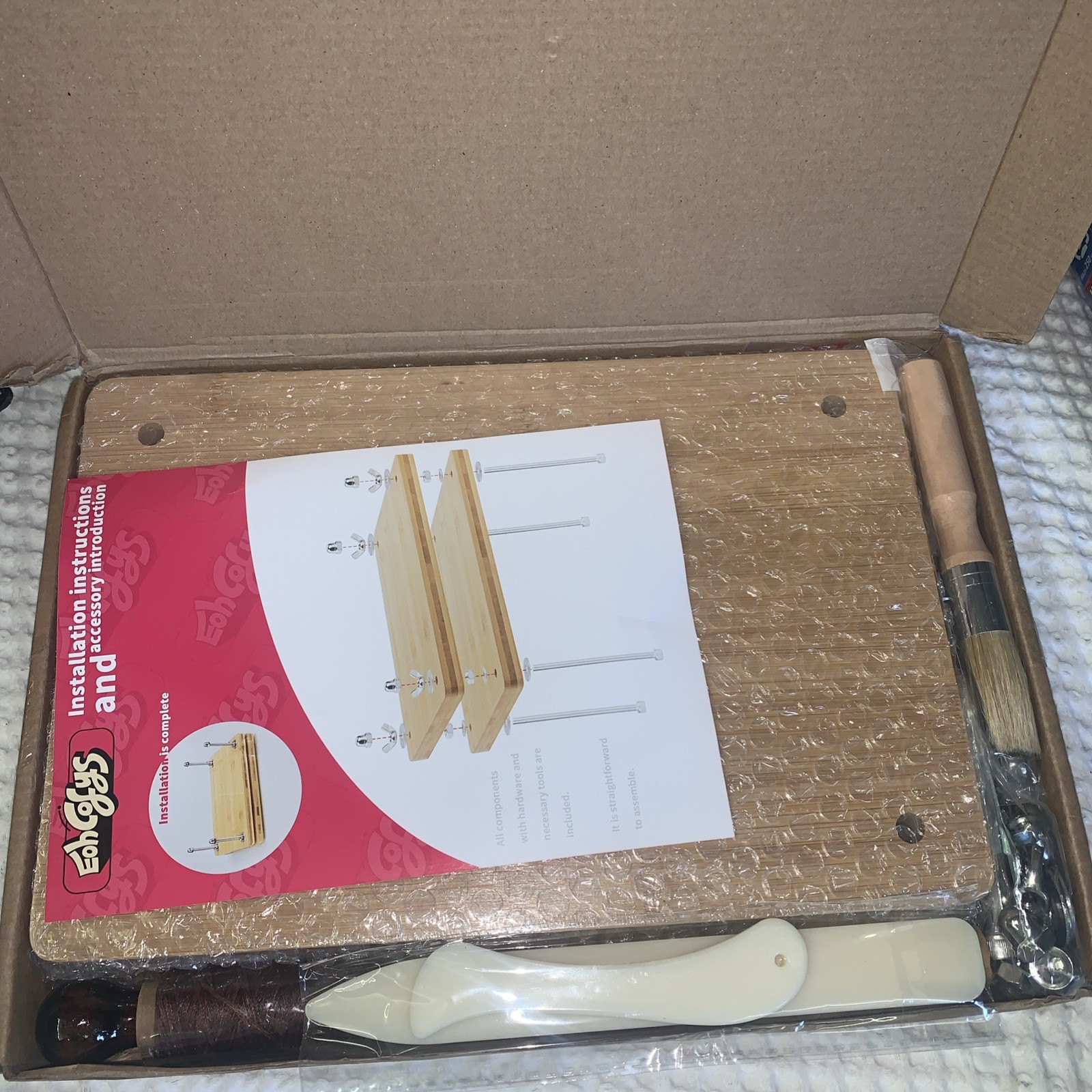 Beginners Book Press Kit —7.9”x11.6” Wooden Book Binding Press Kit & Accessories
