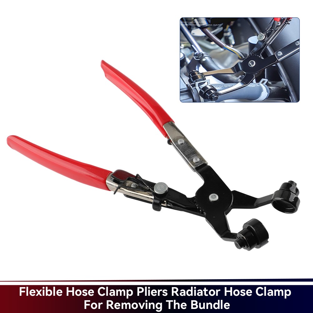 45° Hose Clamp Pliers Auto Water Pipe Pliers Angled Swivel Jaw Locking Clamps