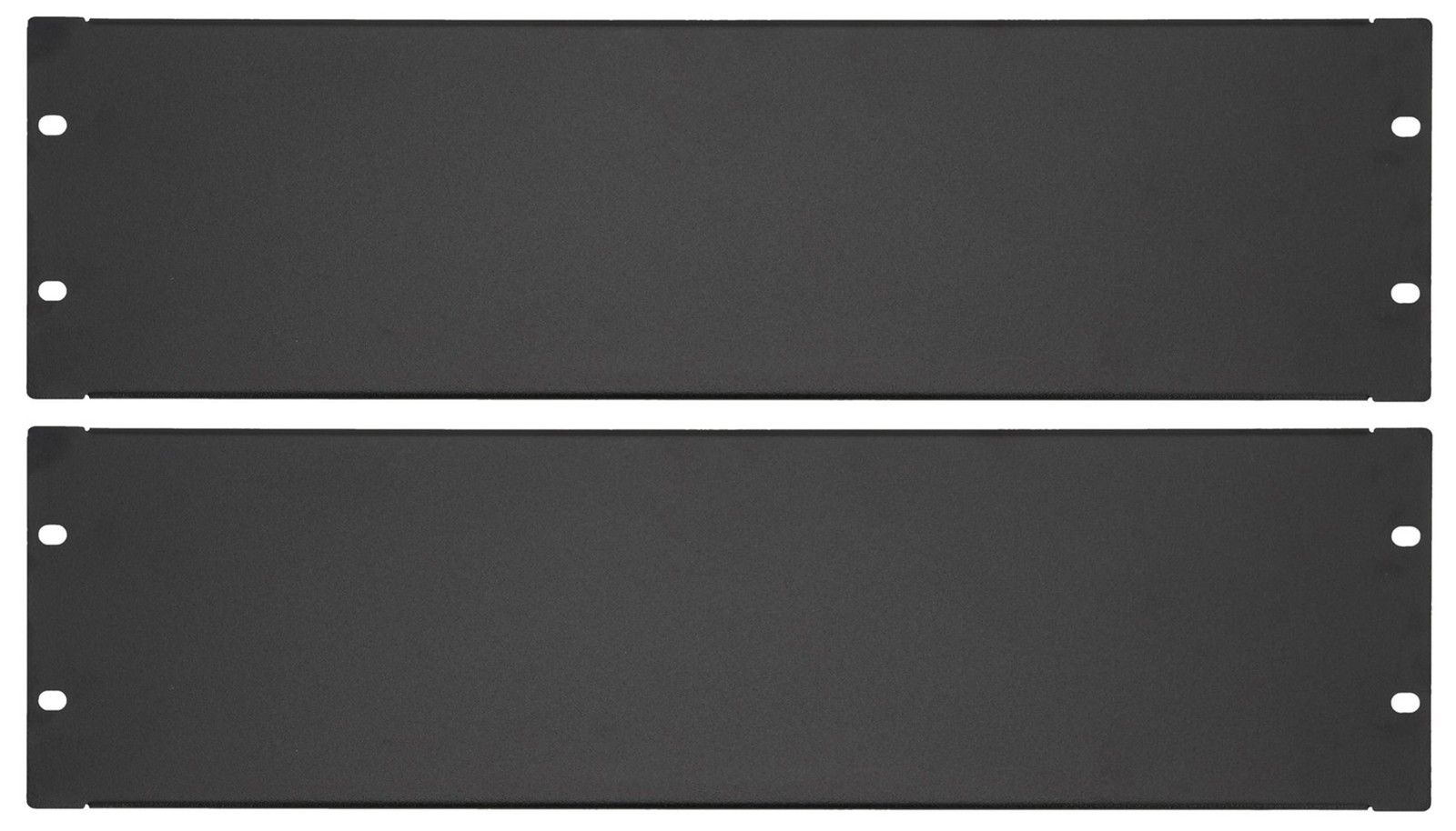 2 Rockville 3U BLANK RACK PANELS 19" Pro Audio or Server Rack, Heavy Gauge Steel