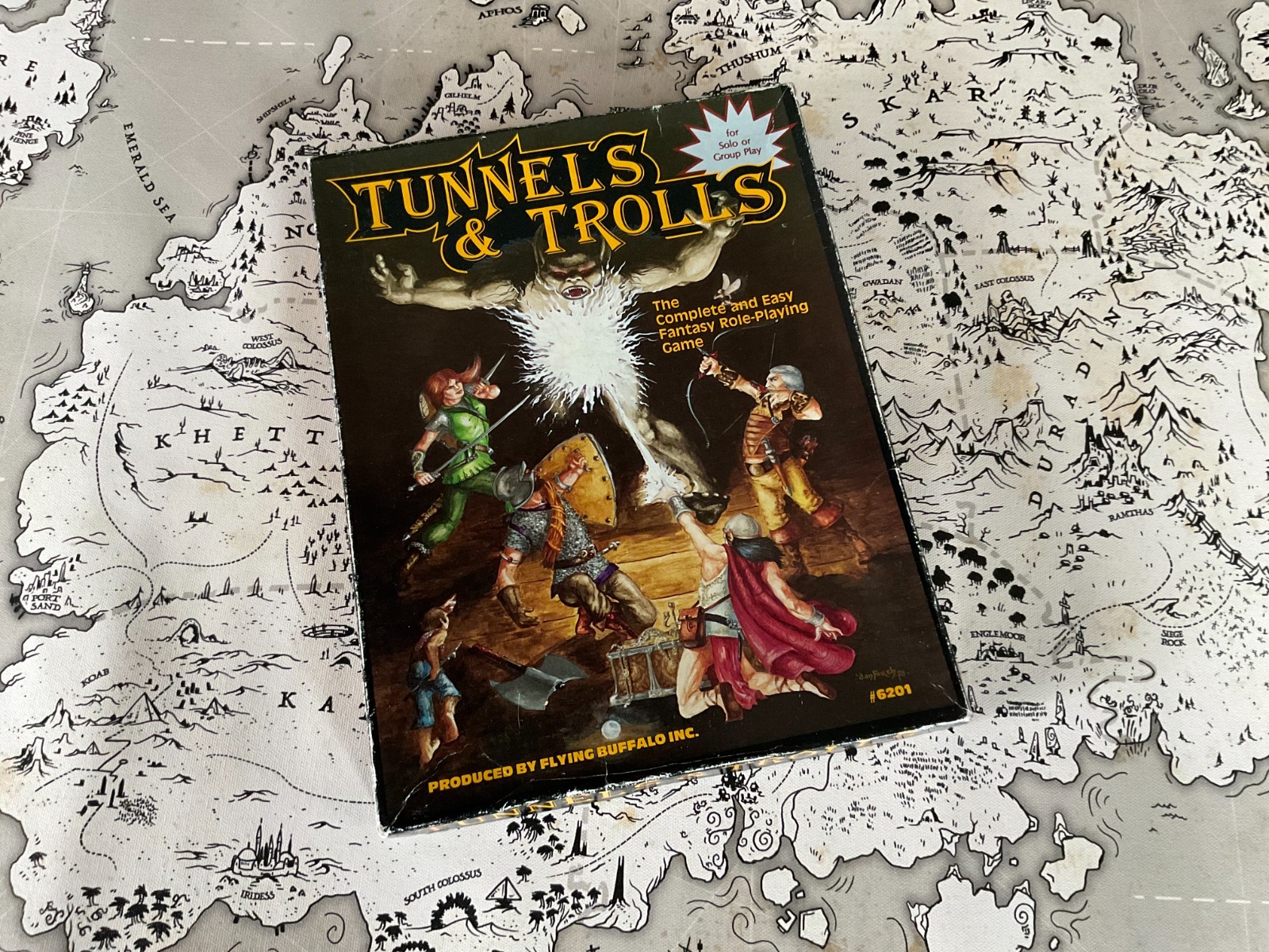 Flying Buffalo Inc. Tunnels & Trolls RPG Boxed Set