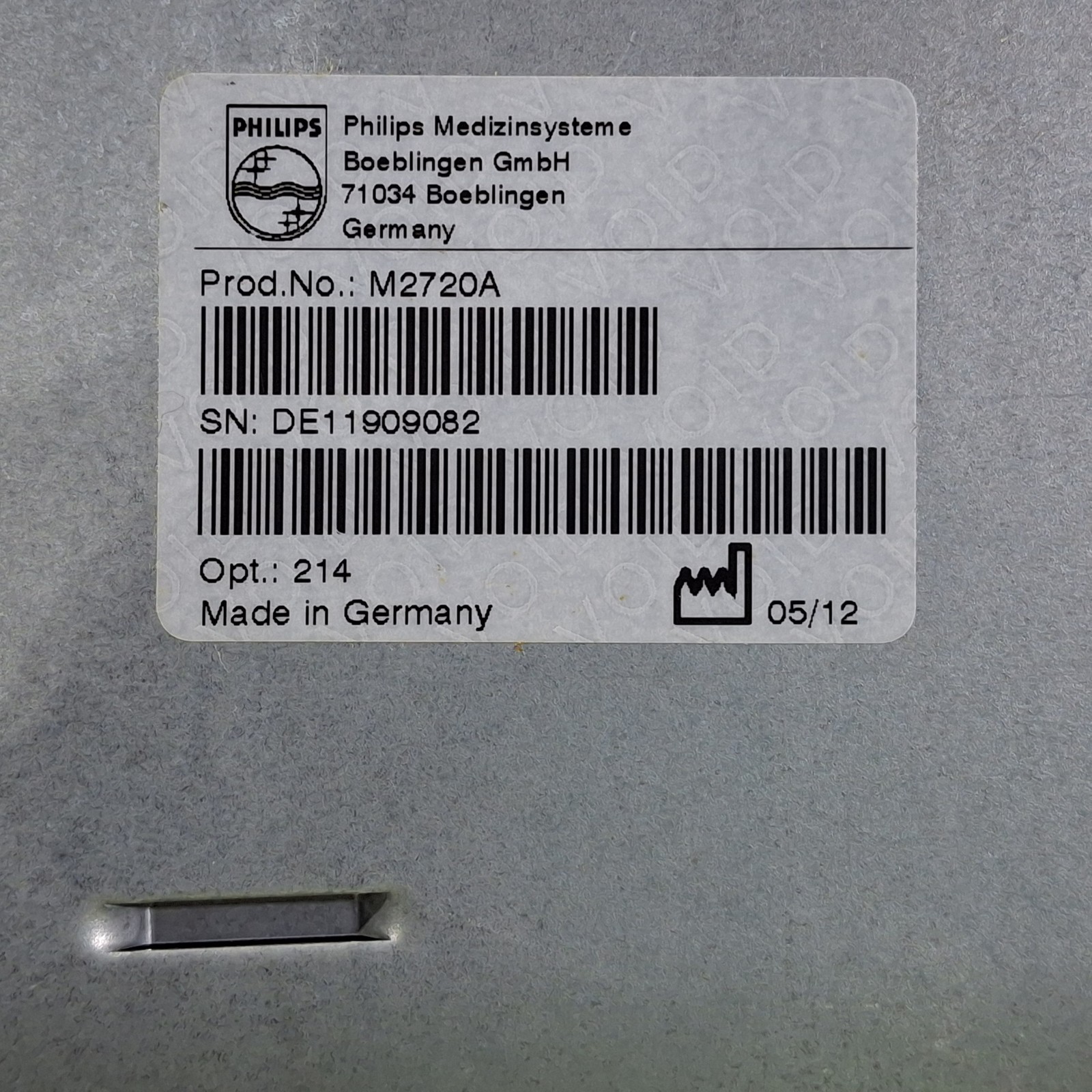 Philips Avalon M2720A CTS w/Transducers Base Station