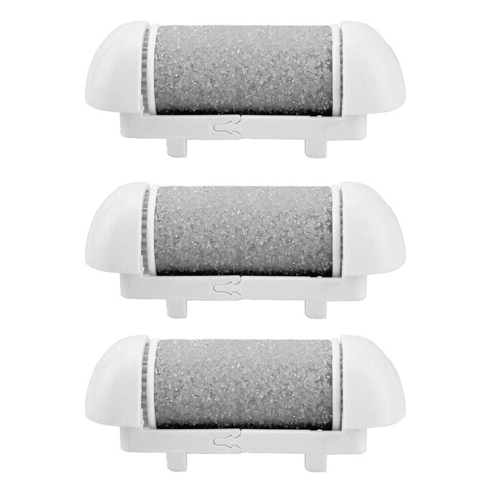 3 PCS Replacement Roller Head for Electric Callus 1 Count (Pack of 3), Grey