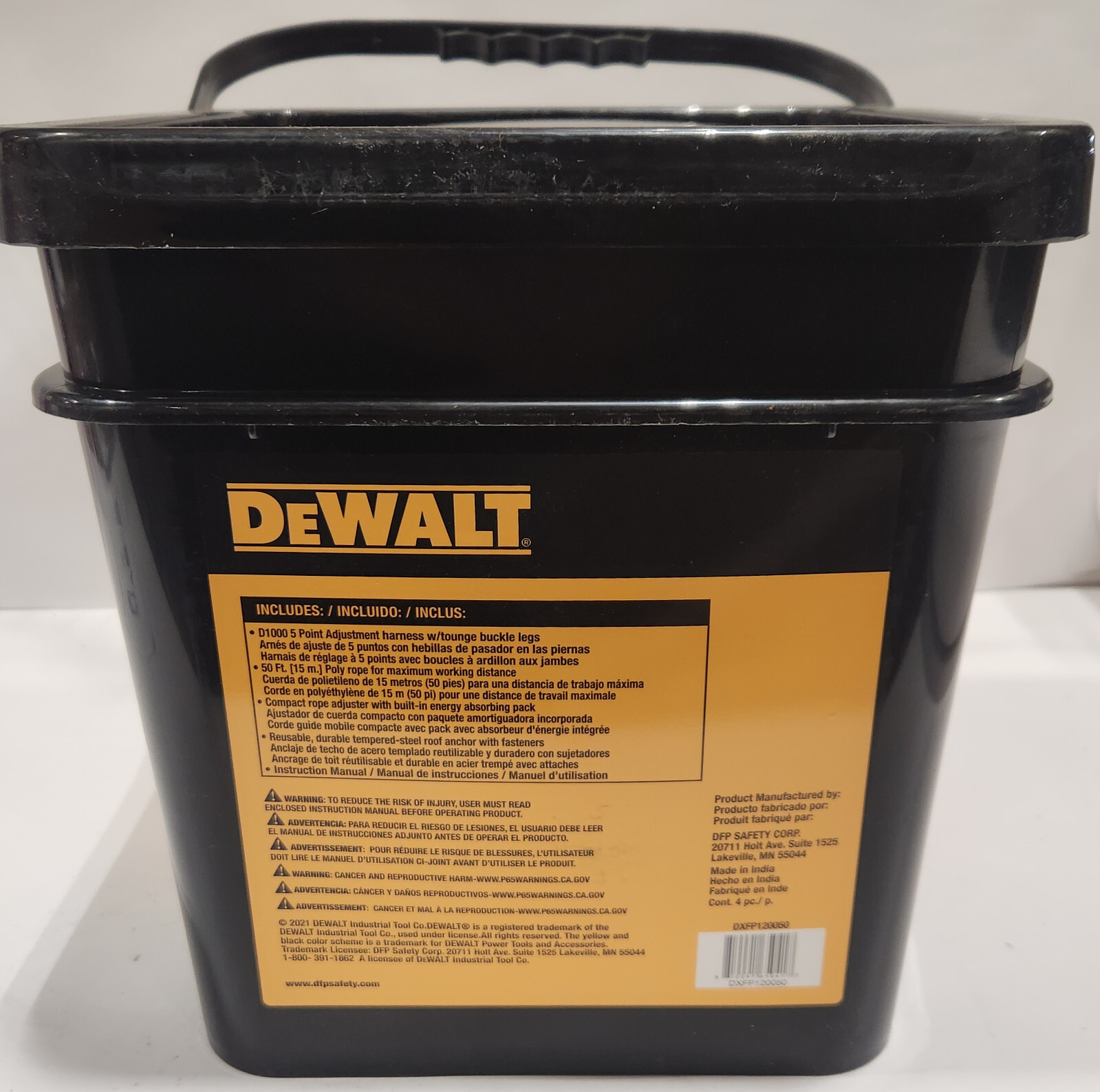 Dewalt Rooftop Safety Kit DXFP120050