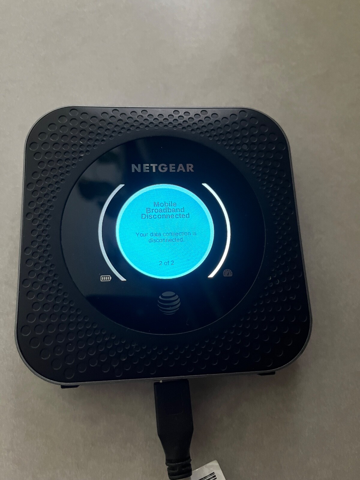att nighthawk lte mobile hotspot router