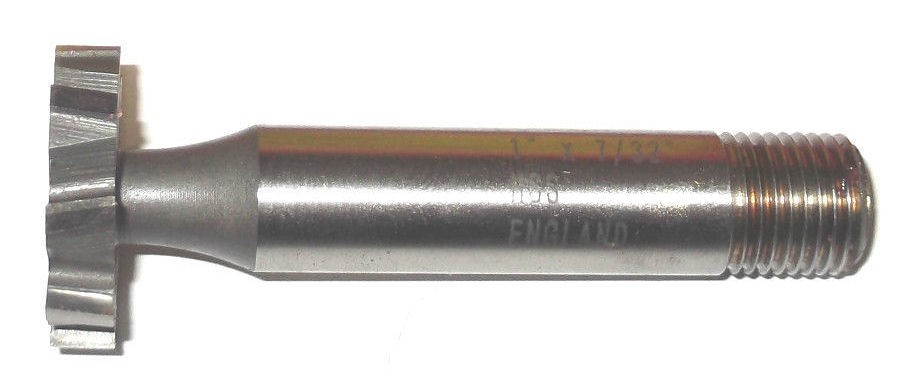 British HSS Woodruff Cutter 28.5 mm Dia HSS Milling cutter 5 mm w