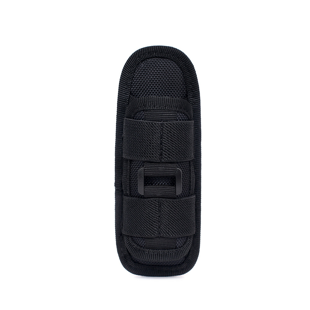 360° Rotatable Tactical Molle Flashlight Holder Holster Pouch Torch Carry Case