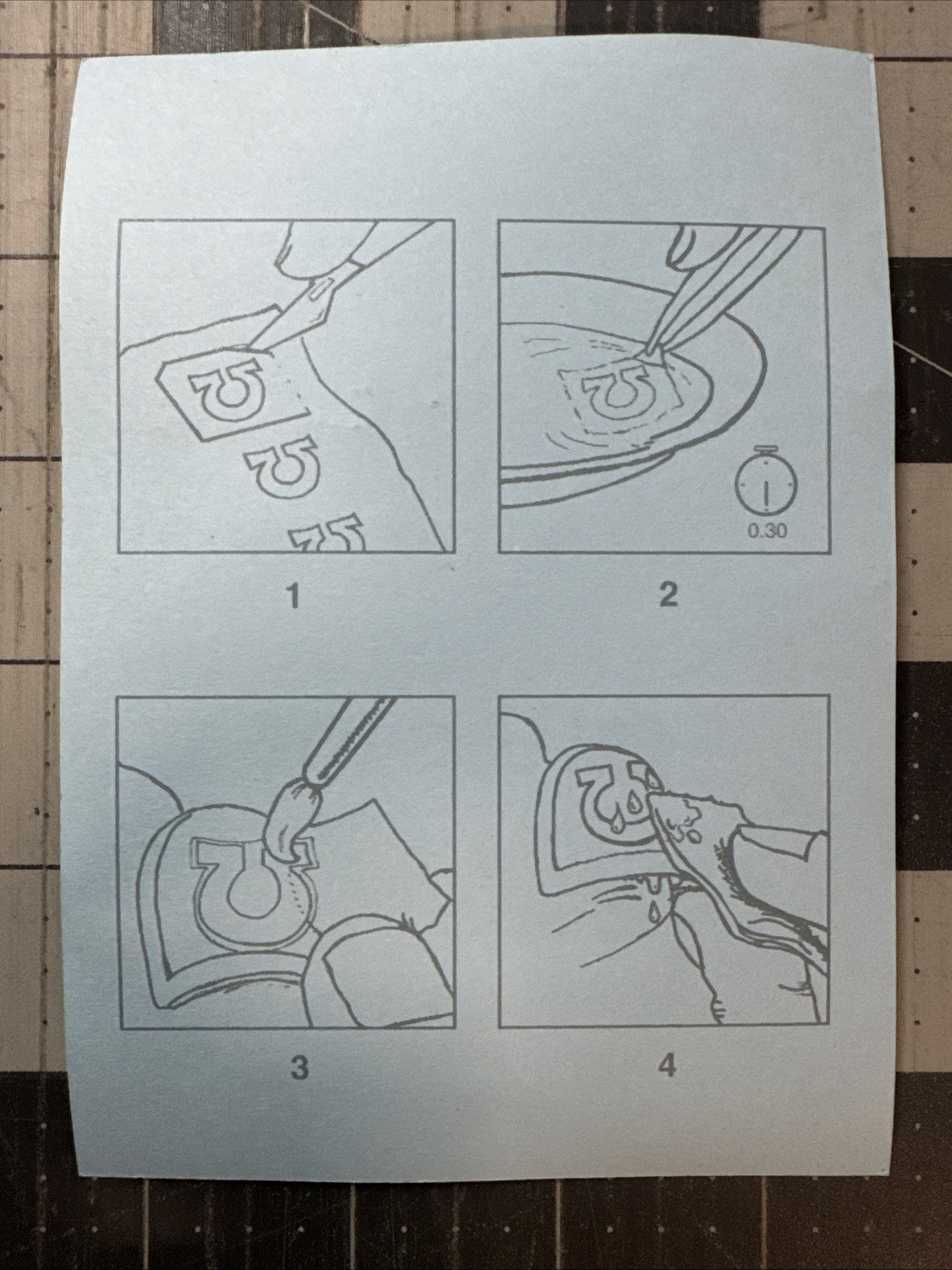 Warhammer 40K Imperial Guard Tank transfers/decals OOP