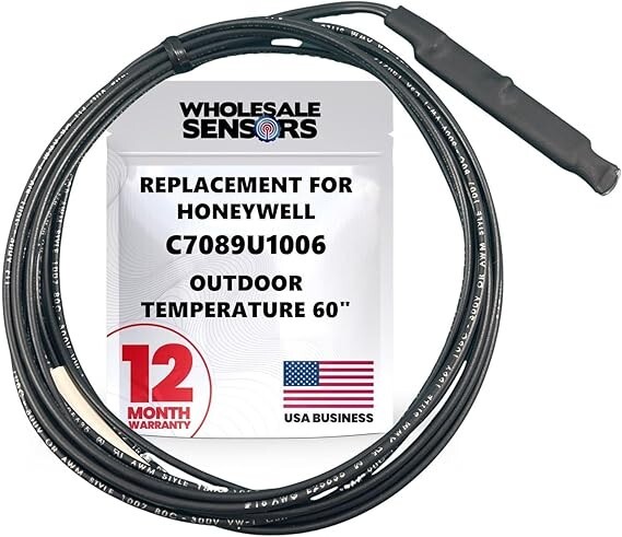 Honeywell C7089U1006 Outdoor Temperature 60" Leads 12 Month Warranty