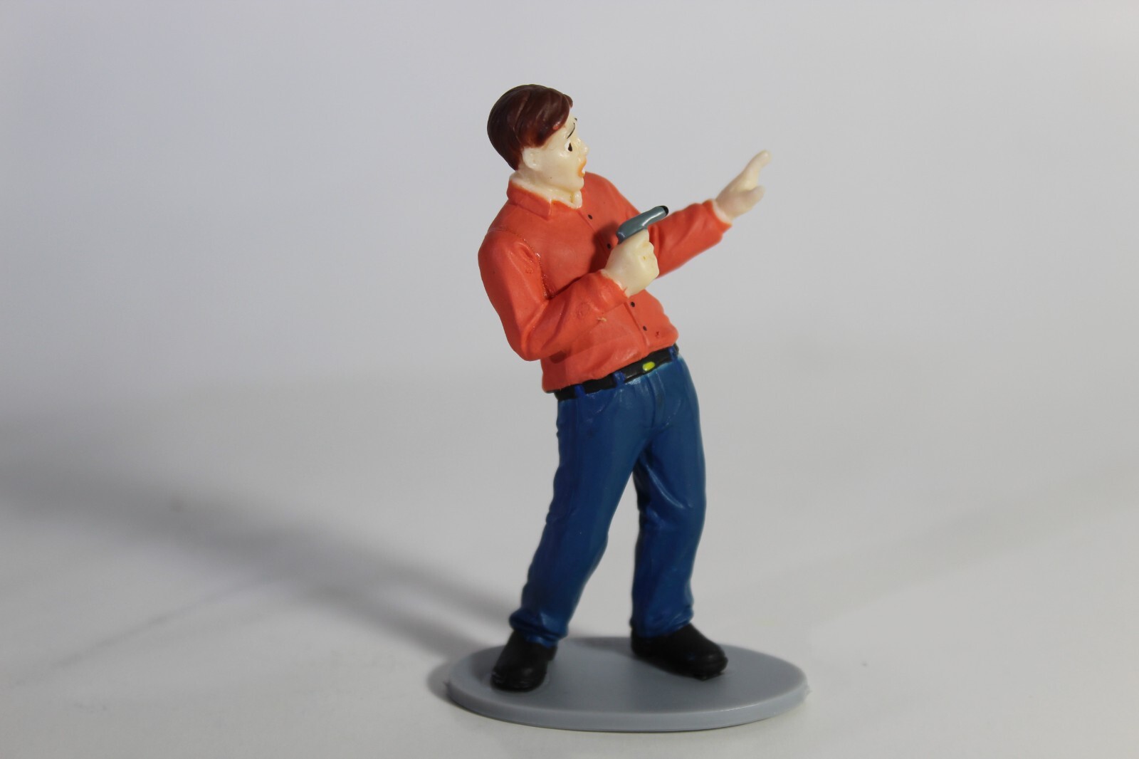 Scared Frightened Horrified People from B Movies Figures cake topper