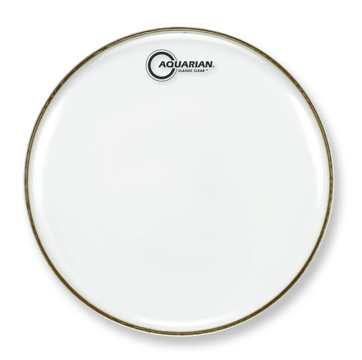 Aquarian 12" Classic Clear Snare Side Drum Head