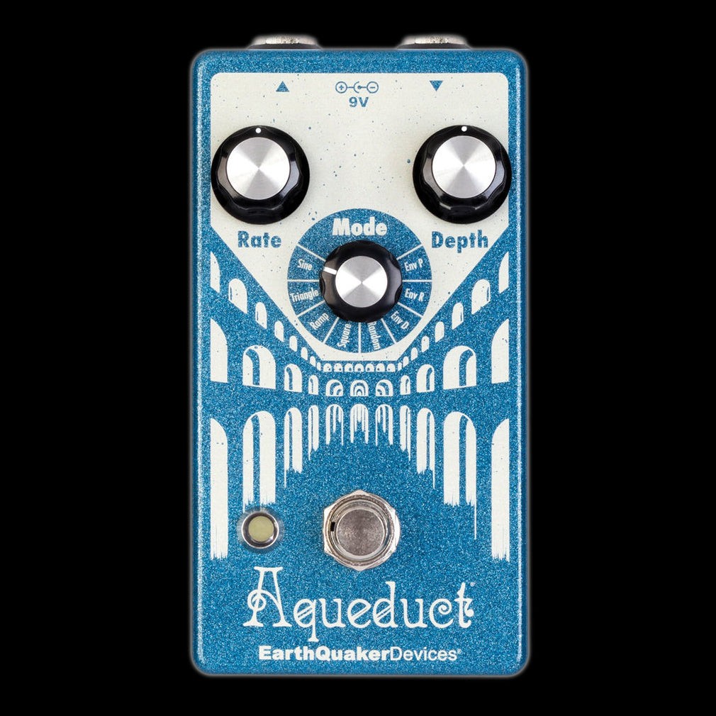 EarthQuaker Devices Aqueduct Vibrato Guitar Effect Pedal