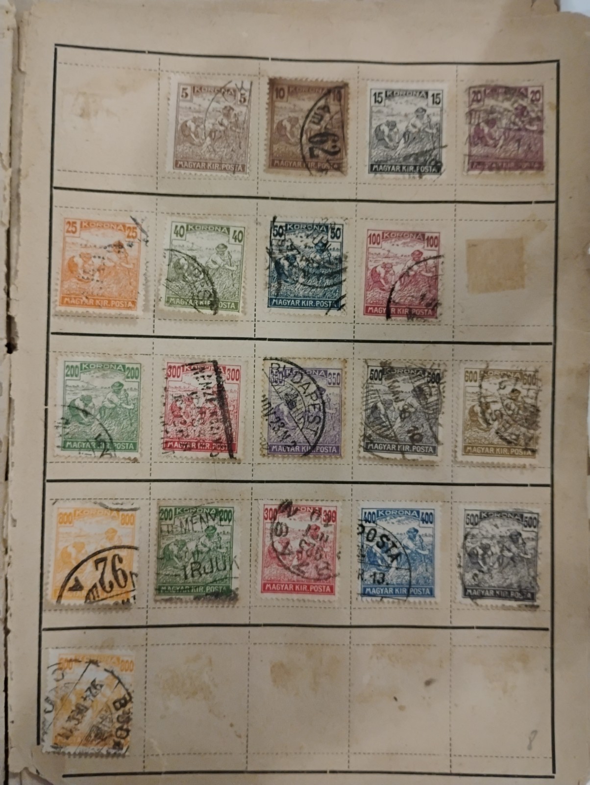 Estate US And Foreign Postage Stamp Collection Lot
