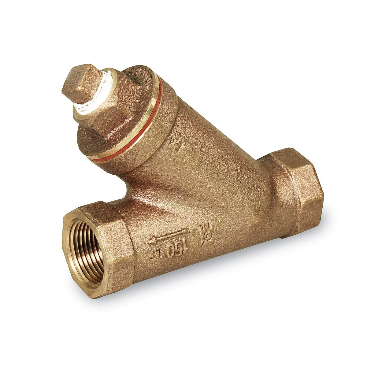 1/2 Inch YStrainer Stainless Steel Mesh Screen Pipeline Filter Cast Brass