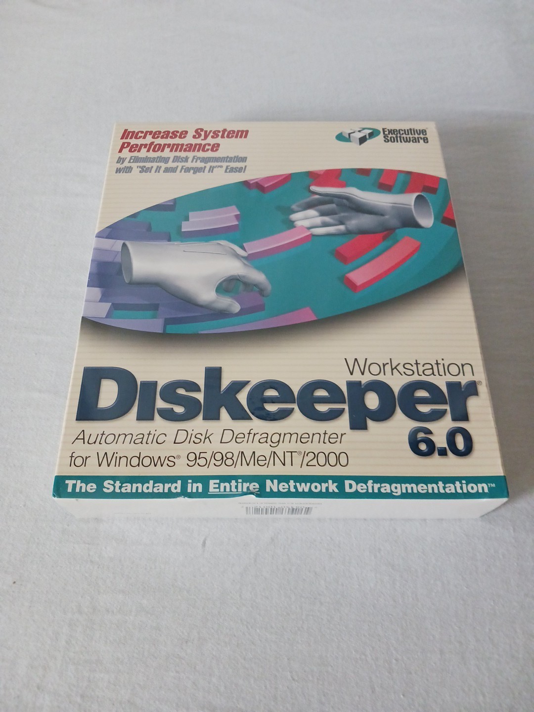 NEW SEALED Executive Software Workstation Diskeeper 6.0 Windows 95/98/ME/NT/2000