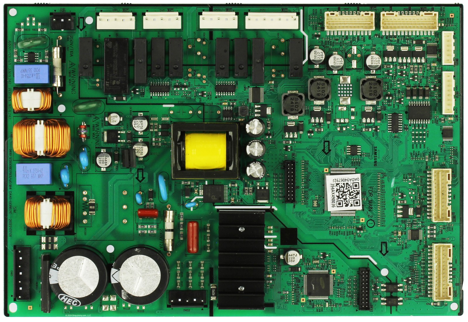 Samsung Refrigerator DA94-06792J Main Board
