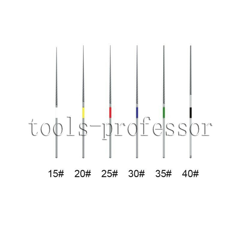 1Kit Dental Ultrasoninc Rotary Endo Cleaning SST U-File Scaler Tip Files #15-40
