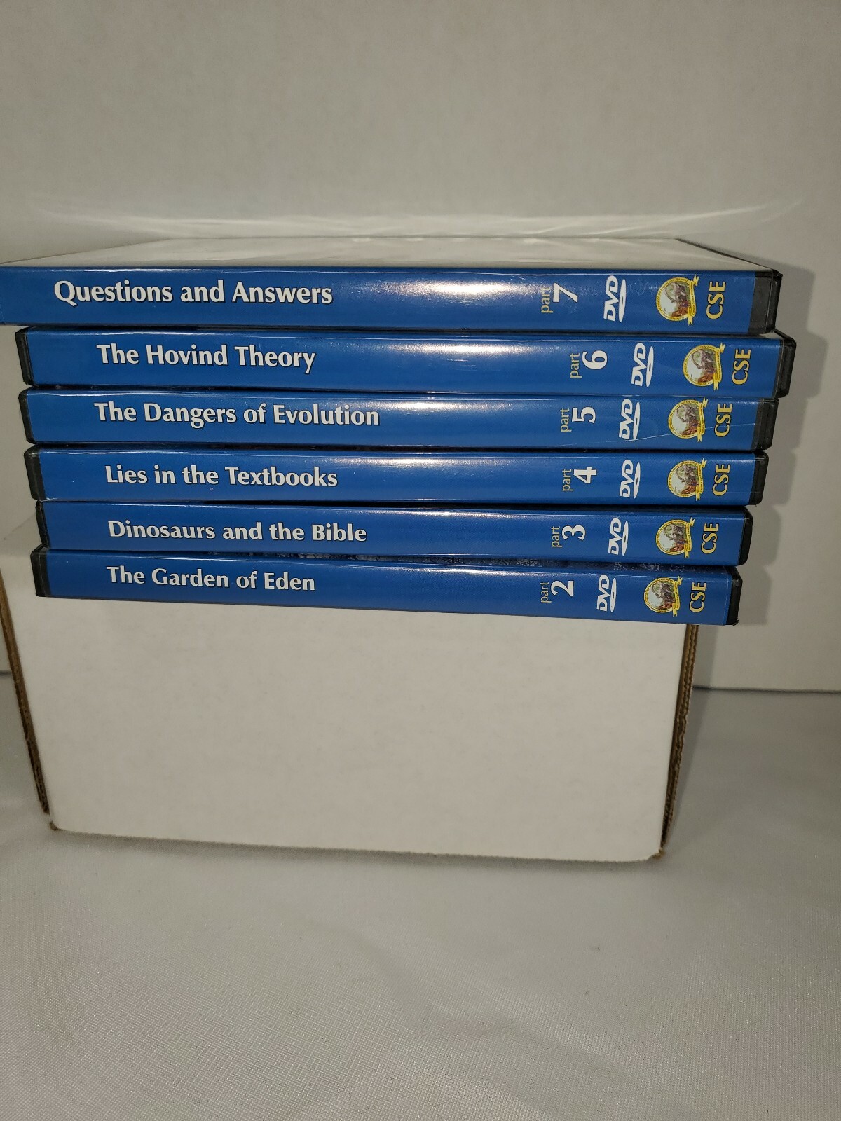 Lot Creation Science Evangelism Vol 2-7 DVDs Christen Creationism