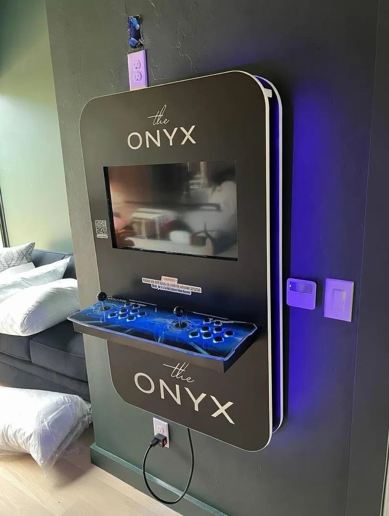 Custom Wall Mounted Arcade Unit