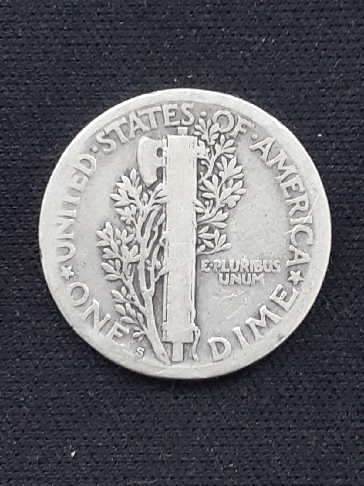 1918 S MERCURY DIME SILVER GOOD