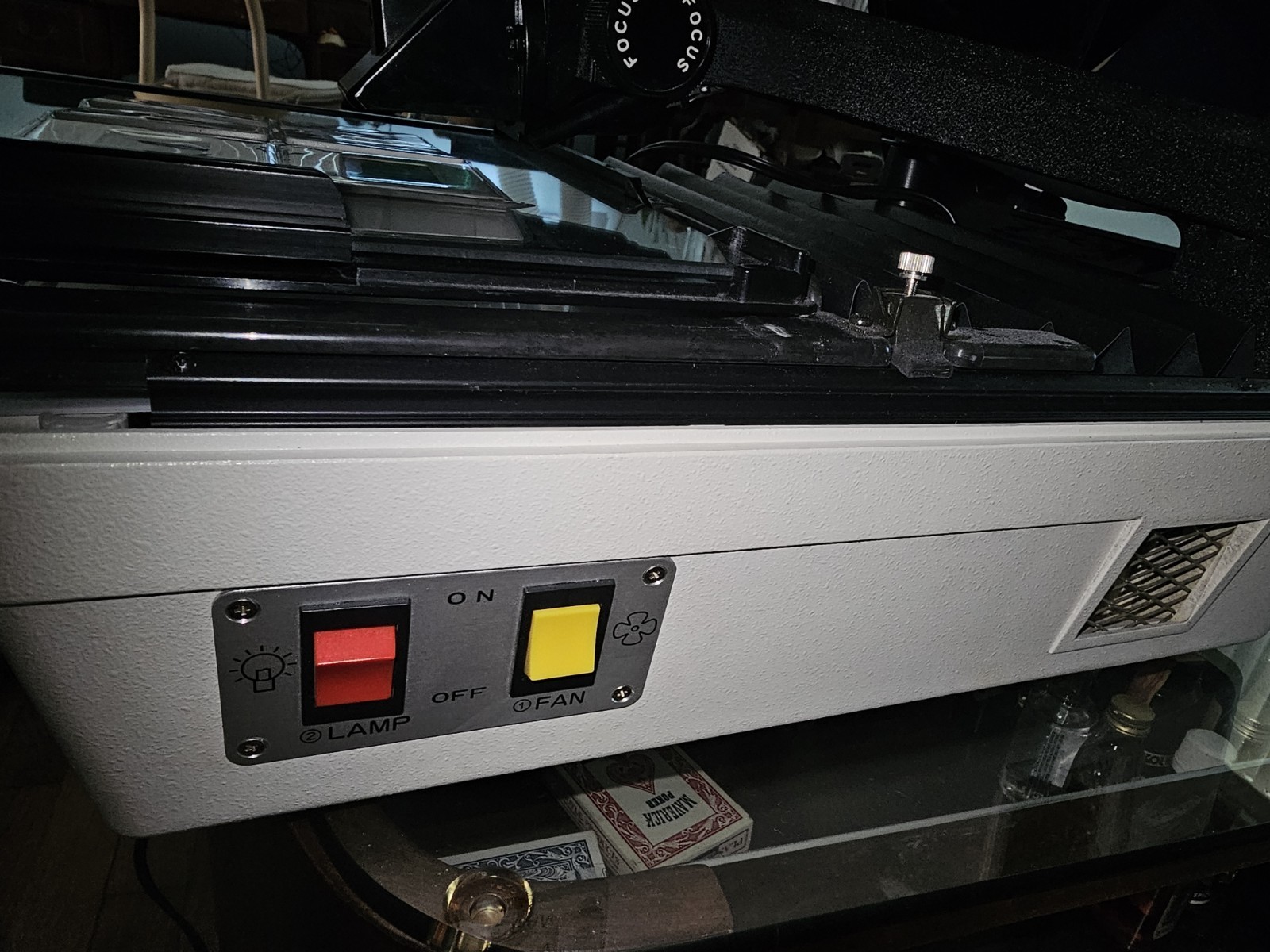 Slidex File Projector For 6x6 Or 35mm Fully Working Great Condition