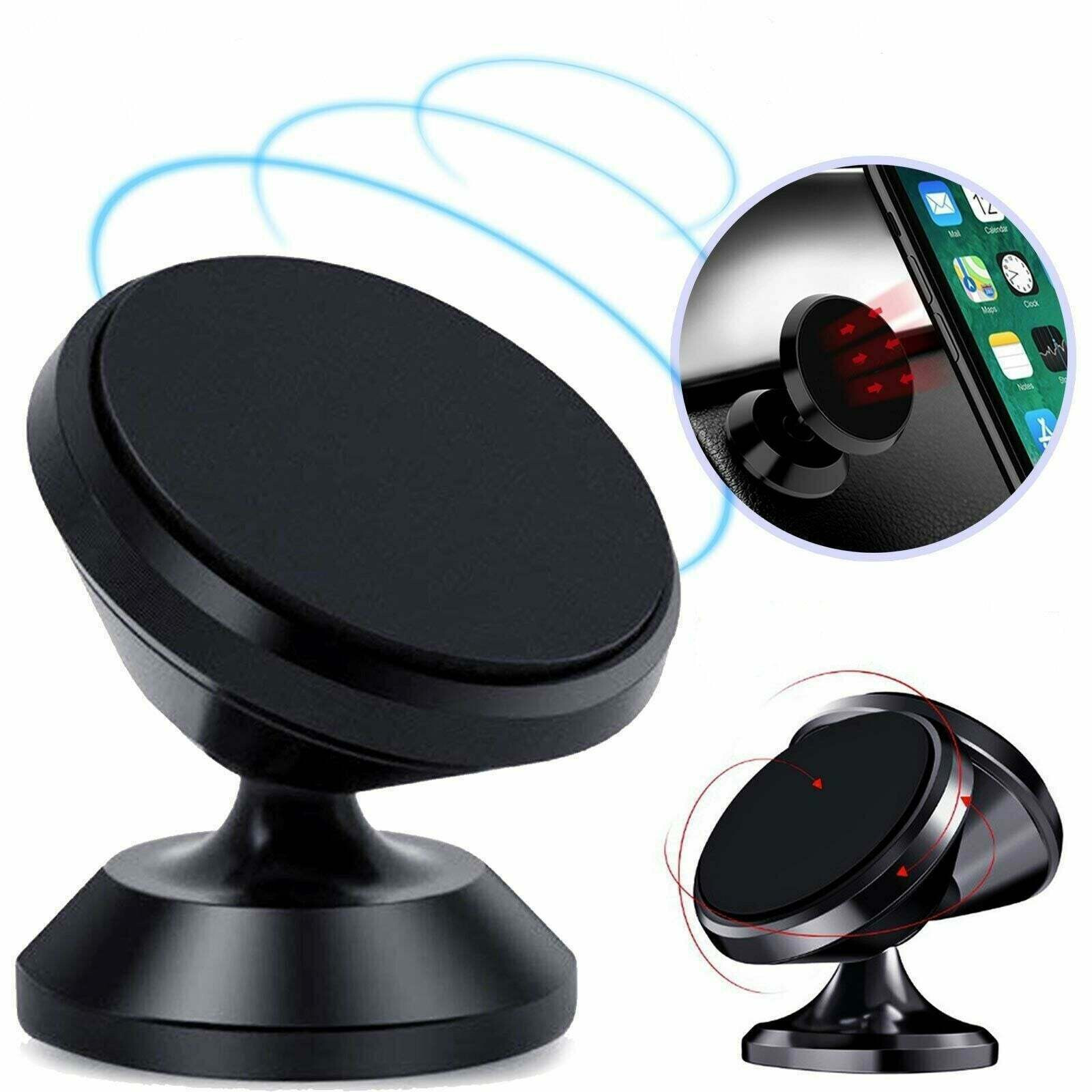 2-Pack Magnetic Car Dashboard Mount Holder Stand For Phone Samsung Galaxy iPhone