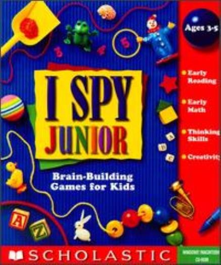 I Spy Junior PC CD seek find object brain building reading math thinking game!