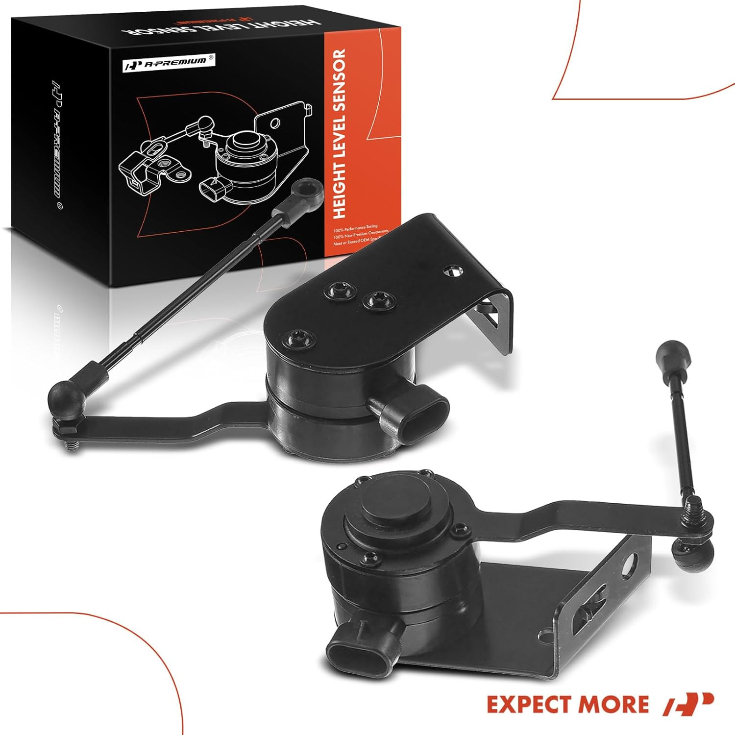 Ride Height Level Sensor Front L/R for Tahoe Yukon Suburban Escalade 2007-2014