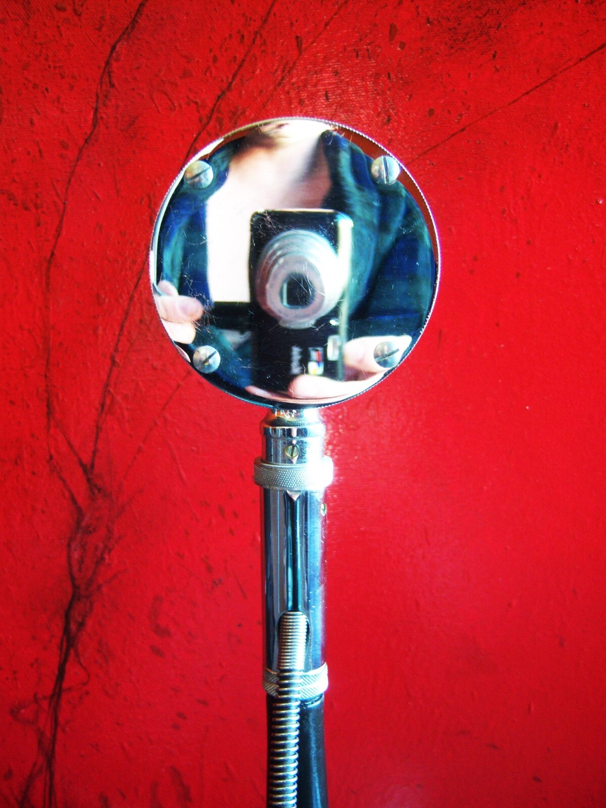 Vintage 1950's Astatic D-104 crystal microphone w F11 adapter & E6G desk stand