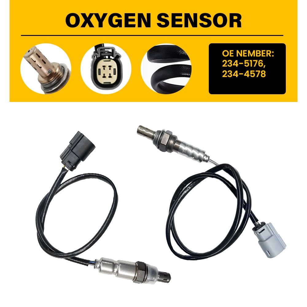 2 Pack Oxygen Sensor Up+Down For 2014-2015 Ford Transit Connect 2.5L 234-4578 US