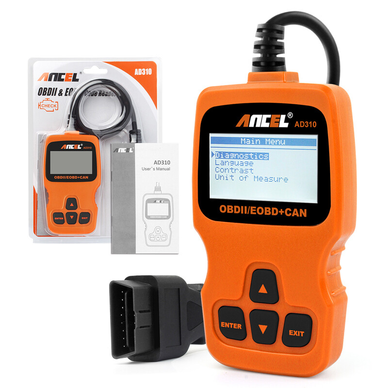 Check Engine Light Reset Tool OBD2 Diagnostic Scanner Auto Fault Code Reader OBD