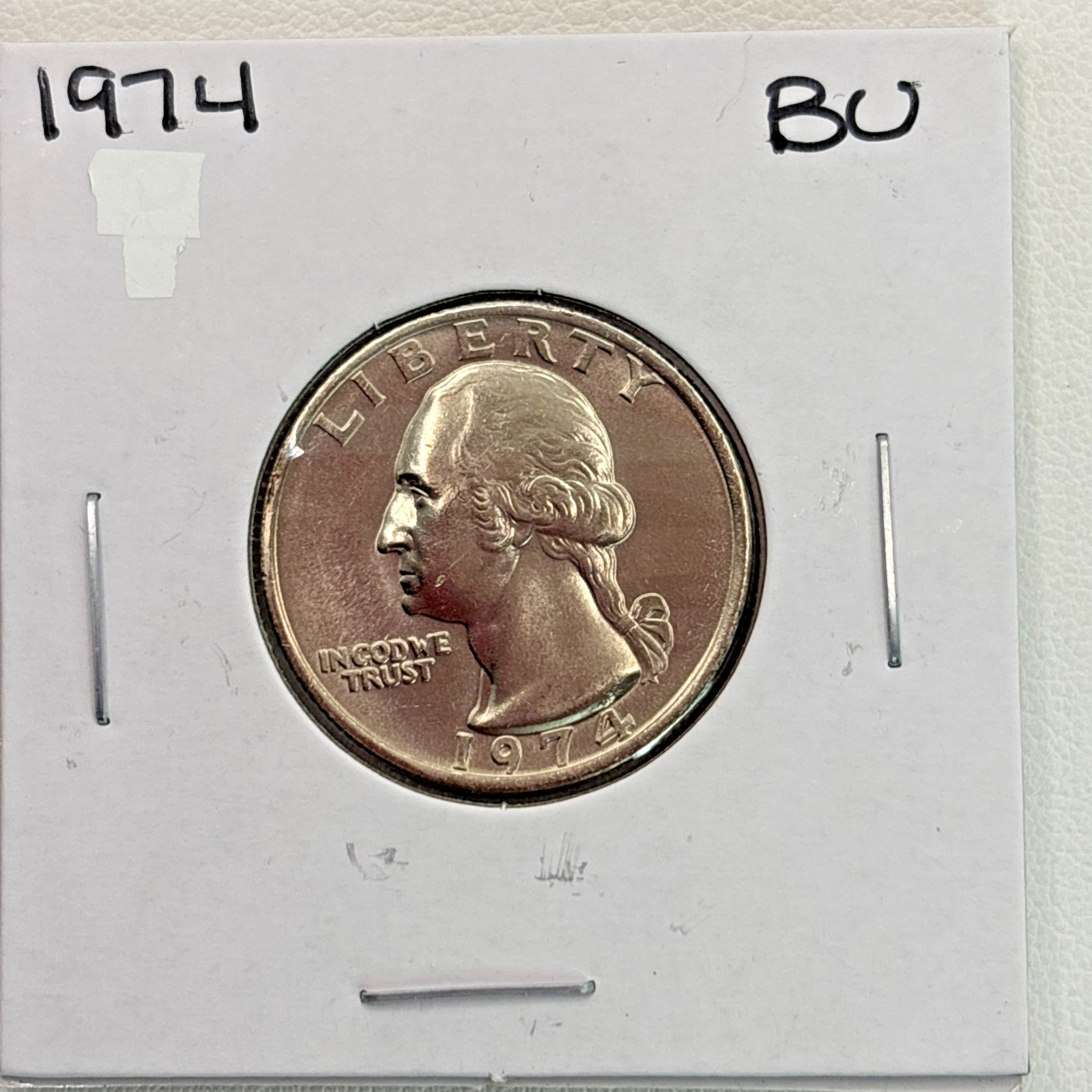 1974  Washington Quarter BU (Brilliant Uncirculated) Philadelphia Mint