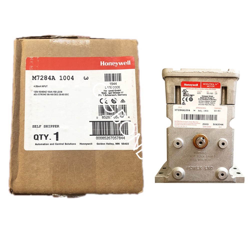 New Honeywell Modutrol Motor M7284A-1004 M7284A1004 WARRANTY FedEx or DHL or UPS