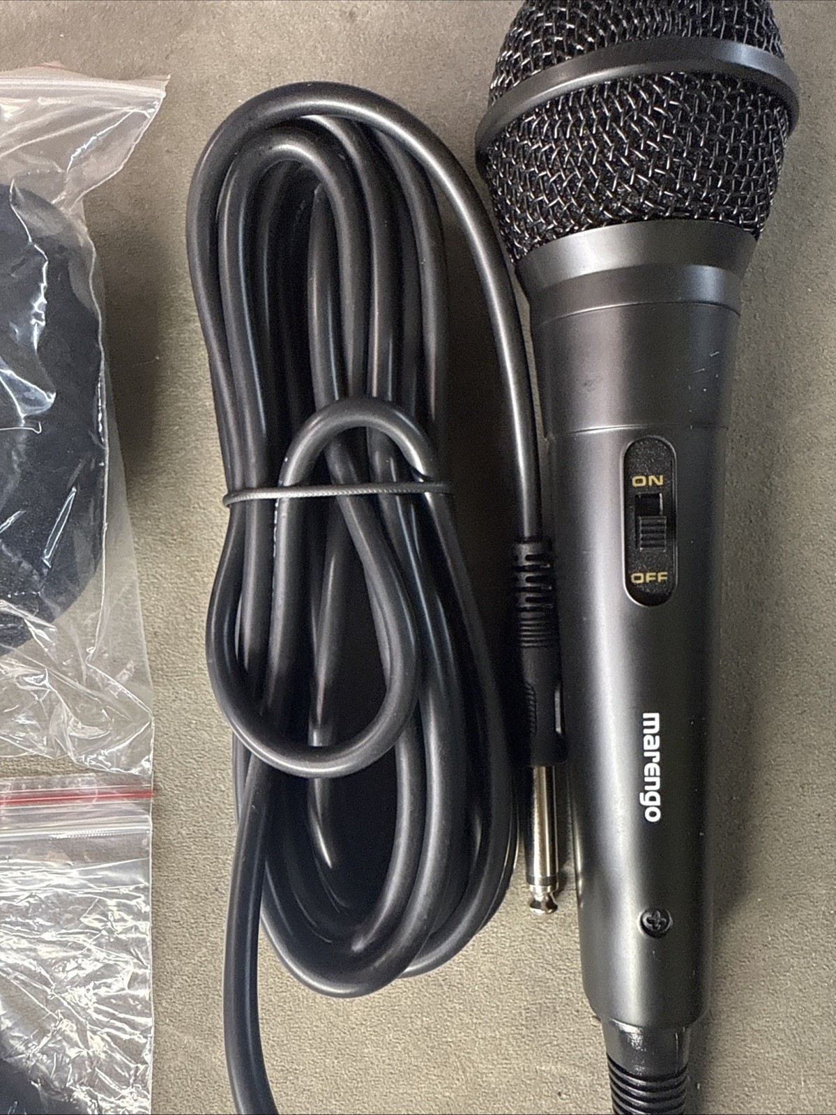 Marengo Handheld Wired Microphone, Cardioid Dynamic Vocal Mic with 13ft Cable
