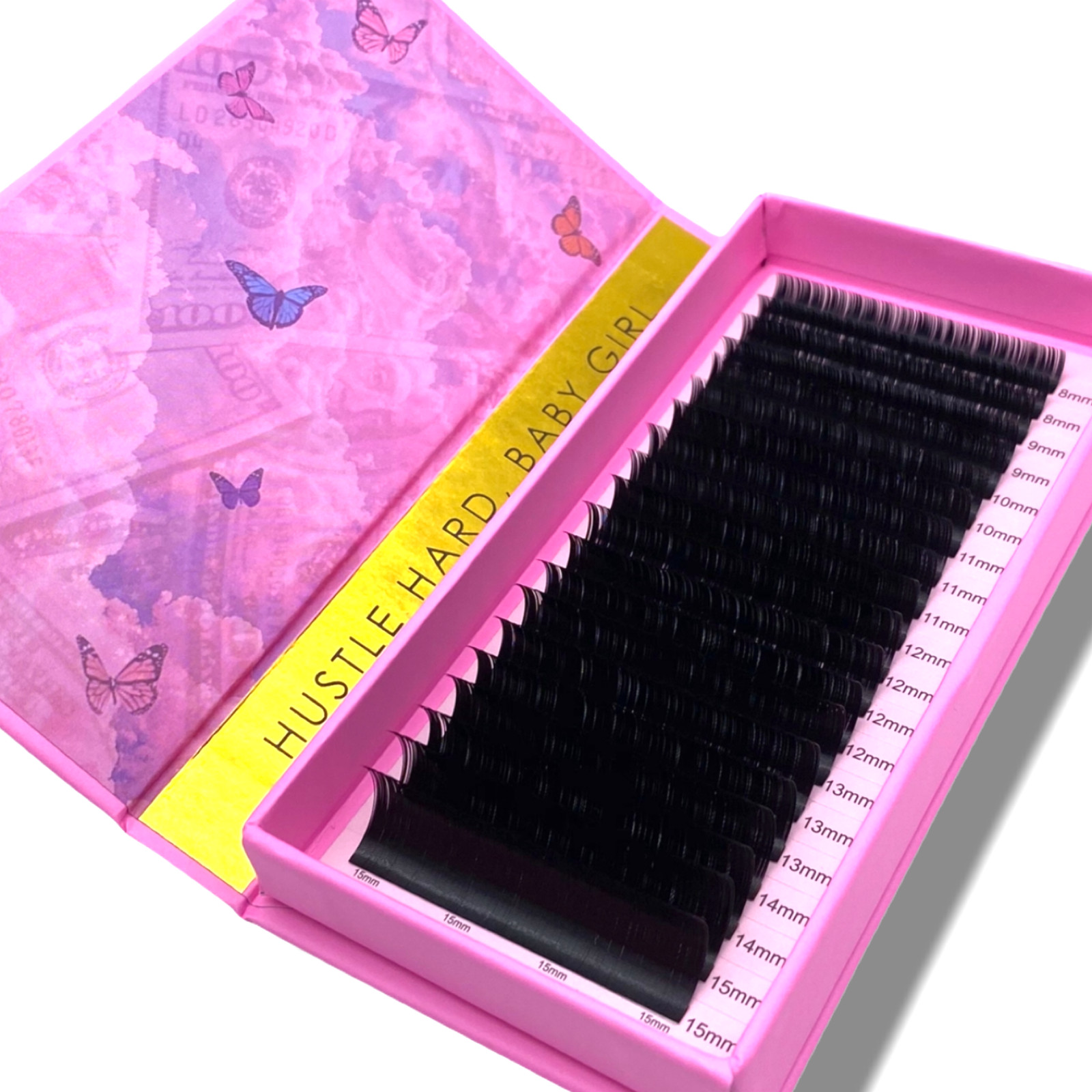 0.07 MIXED LENGTH VOLUME LASH TRAYS