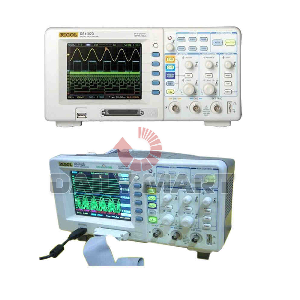 Rigol DS1102D 1G SR 16 Channels 100 MHz Mixed Signal Oscilloscope Logic Analyzer