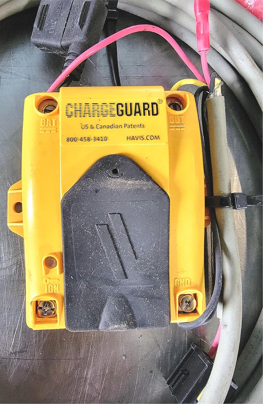 HAVIS CG-X CHARGEGUARD 12Volt Vehicle Circuit Protector/timer & Direct-SmartCord