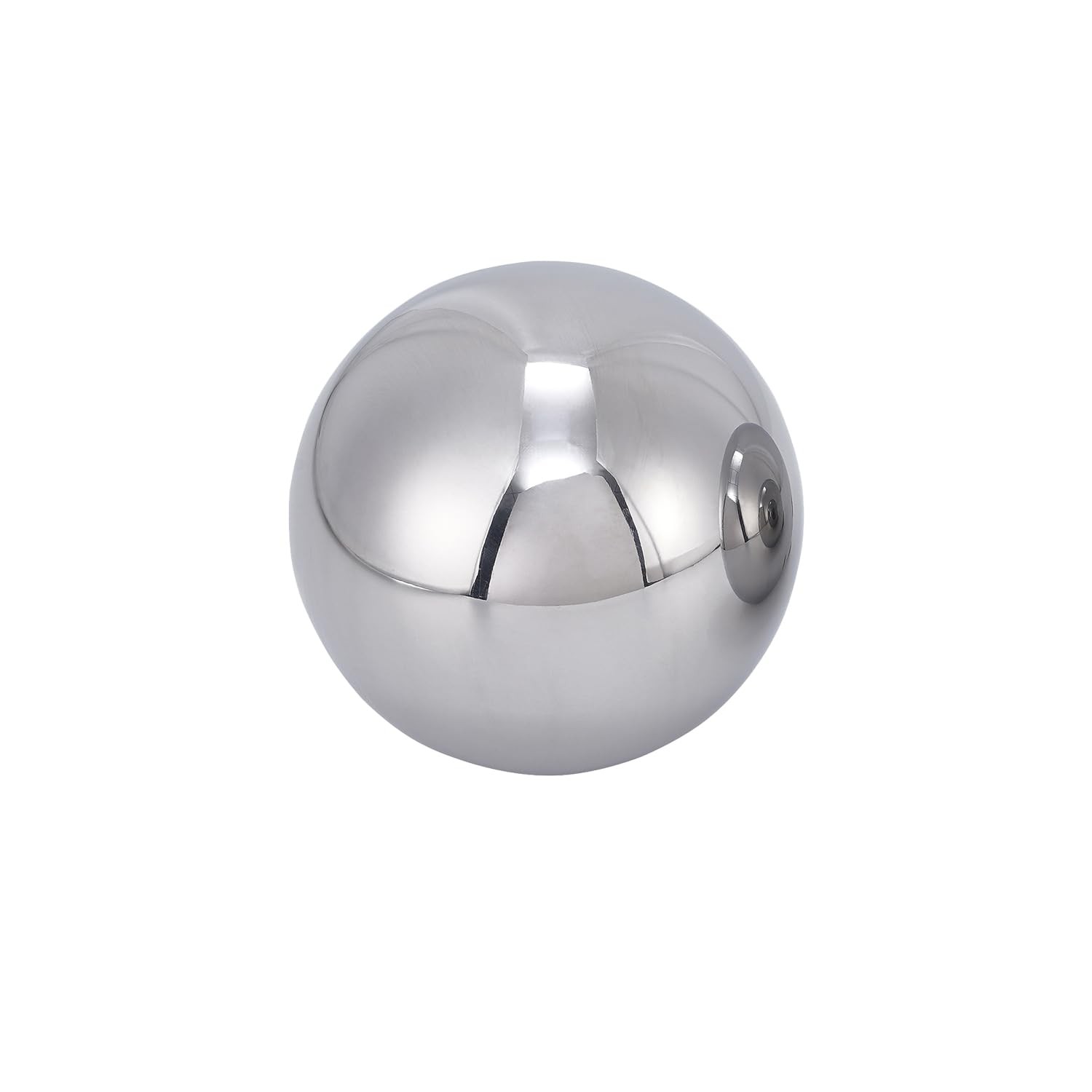 One Large 3" Inch Diameter Hardened Chrome Solid Steel Diameter: 3