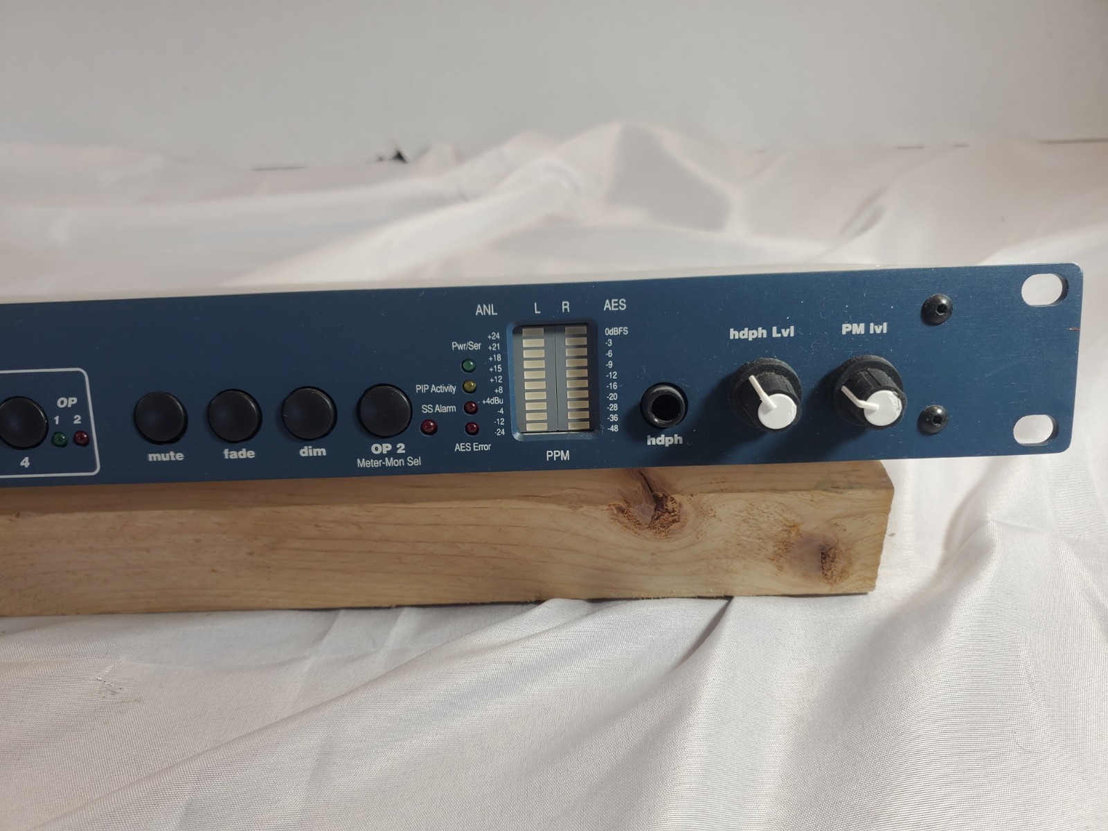 Broadcast Tools ADMS 44.22 Analog / AES Digital Matrix Switcher – AS-IS - NO PSU