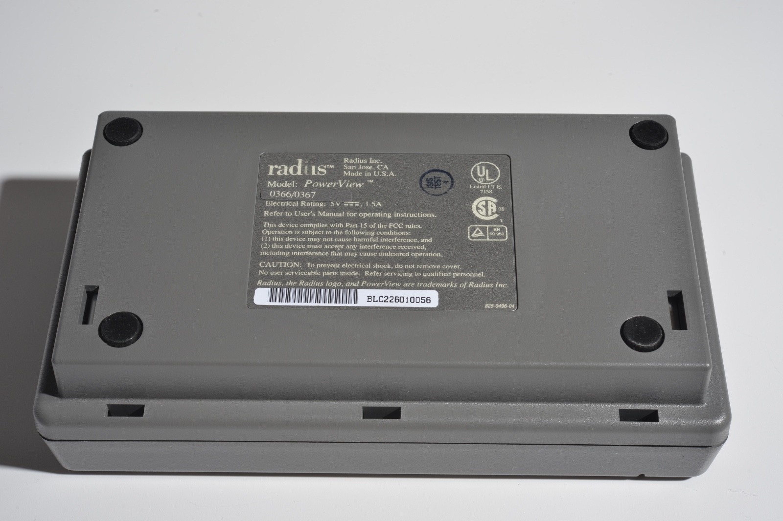 Radius PowerView SCSI Display Interface for Macintosh PowerBook 140 170 w/ Box