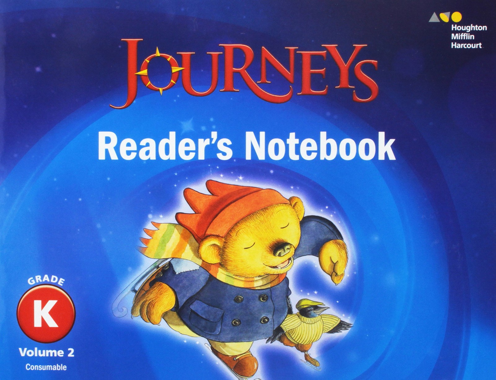 Reader\'s Notebook Volume 2 Grade K (Journeys) [Stationery] Houghton Mifflin ...