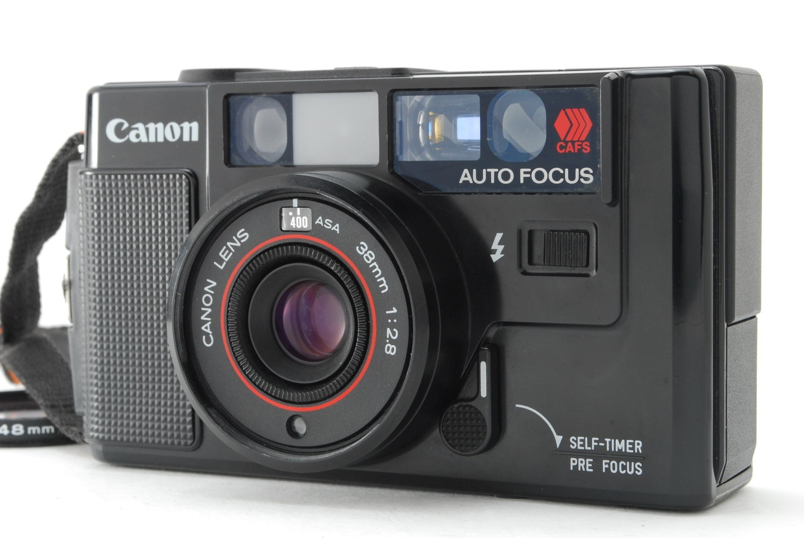 ALL WORKS! [MINTw/Strap] Canon AF35M Autoboy Point & Shoot Film Camera JAPAN