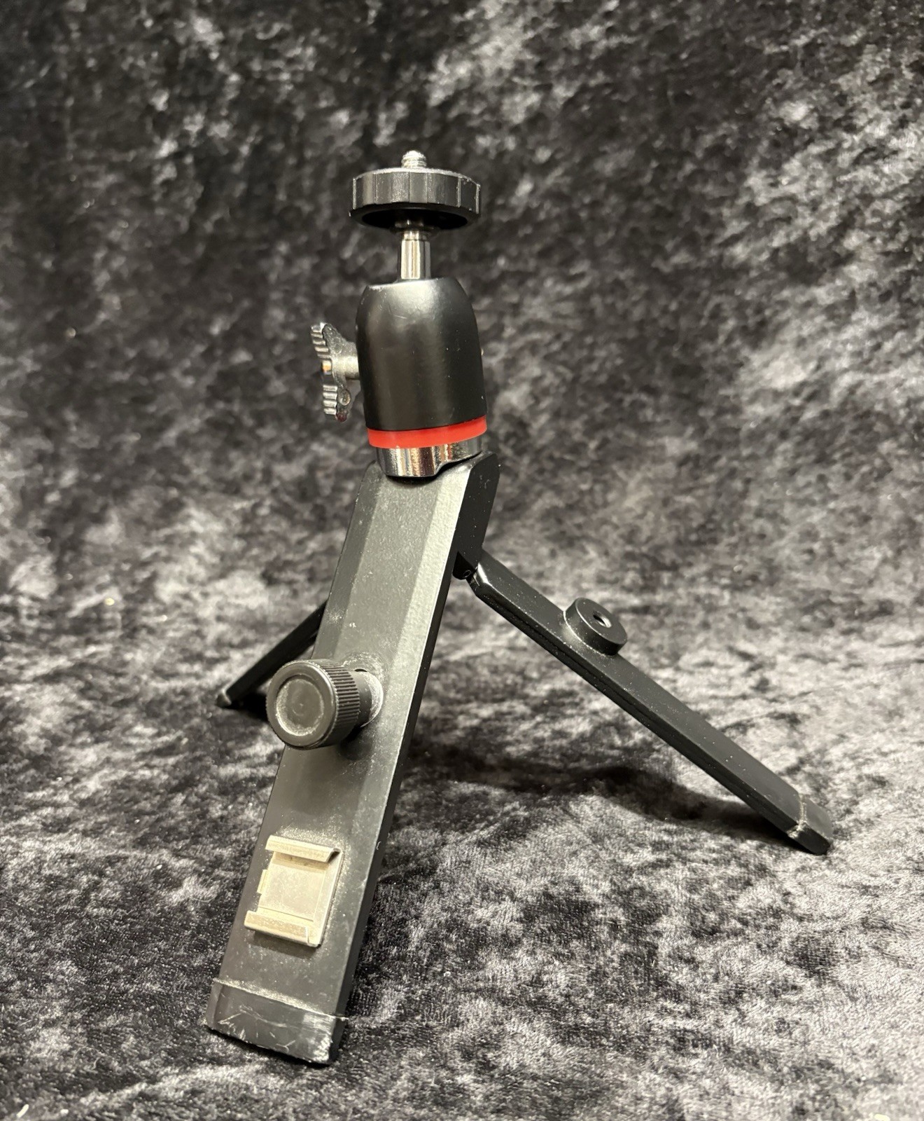 Mini 6” Travel Tripod Tabletop With Cold Shoe Mount 360 Ball Head