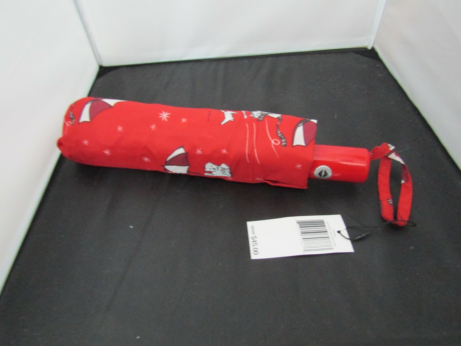 Vera Bradley Umbrella Beary Merry Red NWT