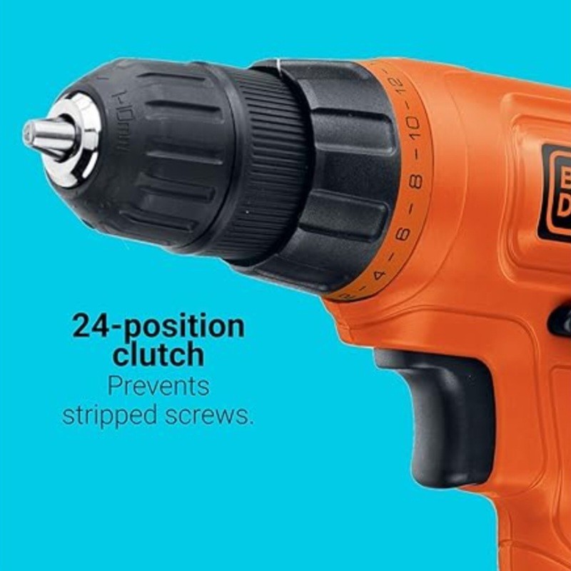BLACK+DECKER LD120VA 20V MAX POWERCONNECT Cordless Drill With Bits